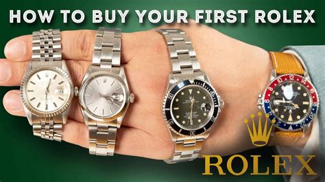 how to get your first rolex|buying Rolex from authorized dealer.